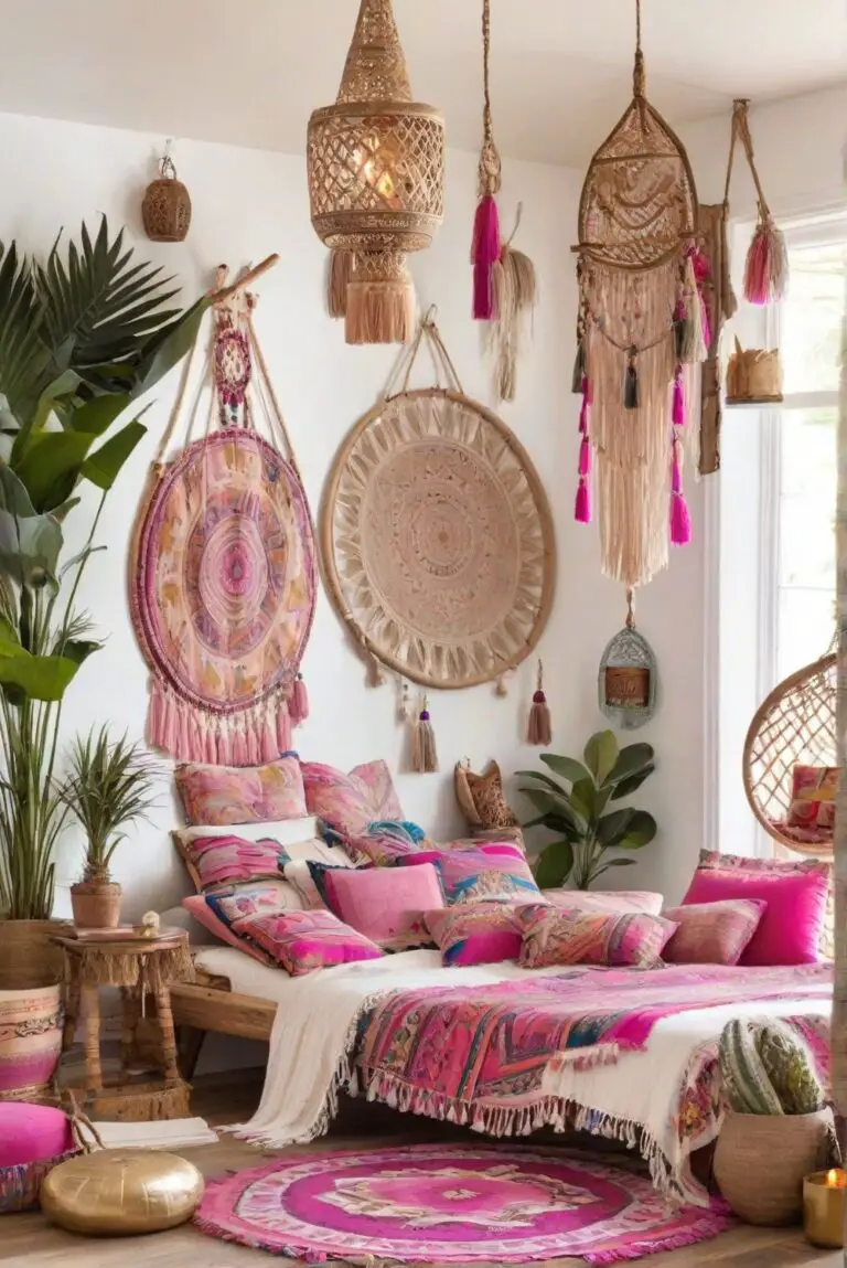 Defining the Boho Chic Haven: 7 Girly Decor Trends 2024