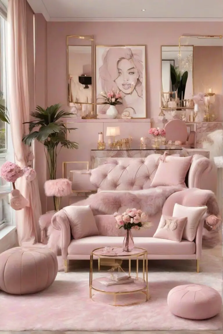 Elements for a 2024’s Luxe Girly Retreat: Top 6 Stylish Apartment Decor Ideas