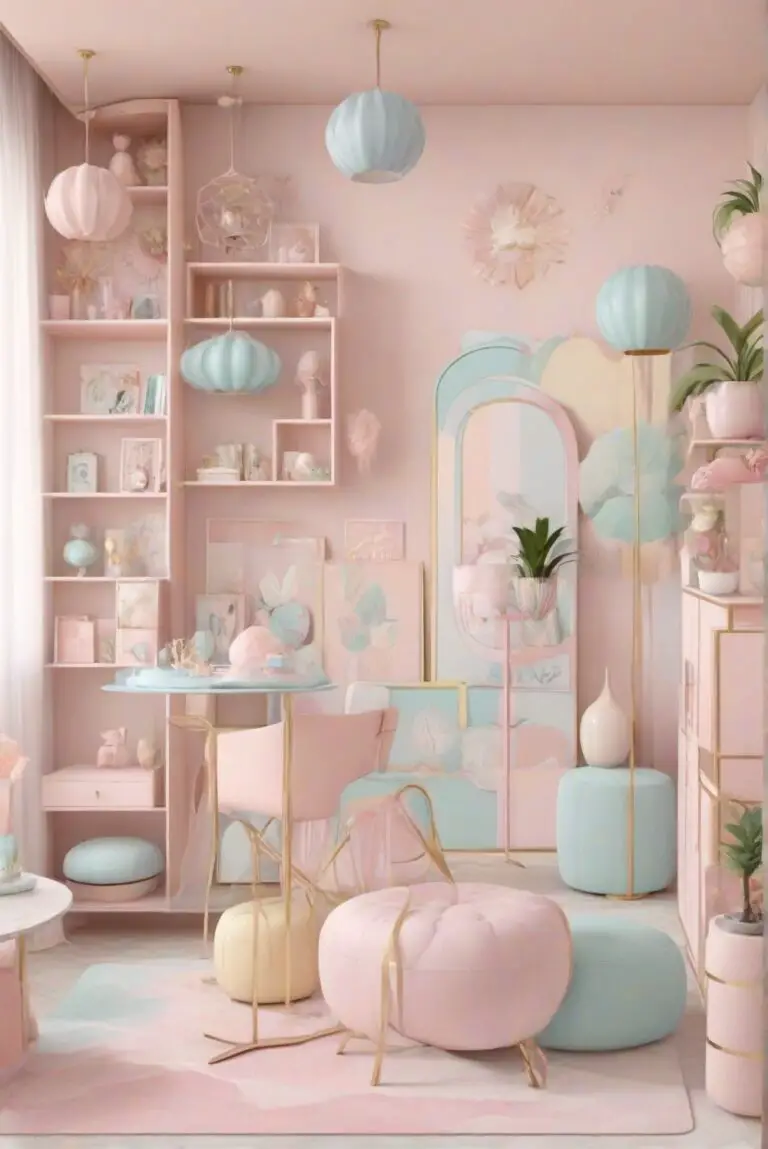 Essentials for a 2024’s Pastel Paradise Girly Apartment: 7 Trendy Ideas