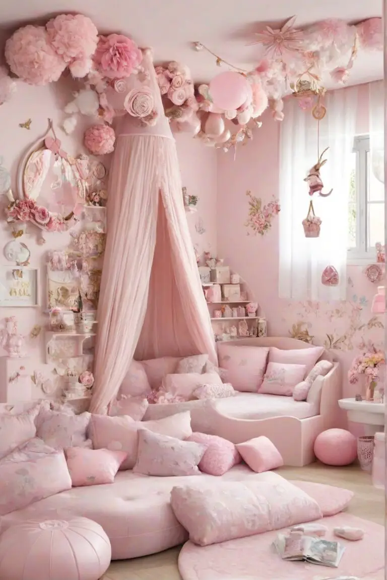 Exploring the Whimsical Retreat: Best 2024 5 Ideas for Girly Decor Trends