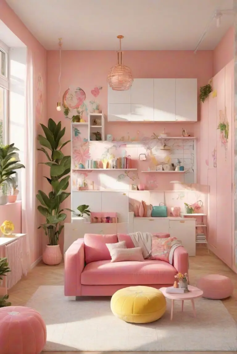 Key Elements for a Sunny & Vibrant Girly Apartment: 7 Trends of 2024