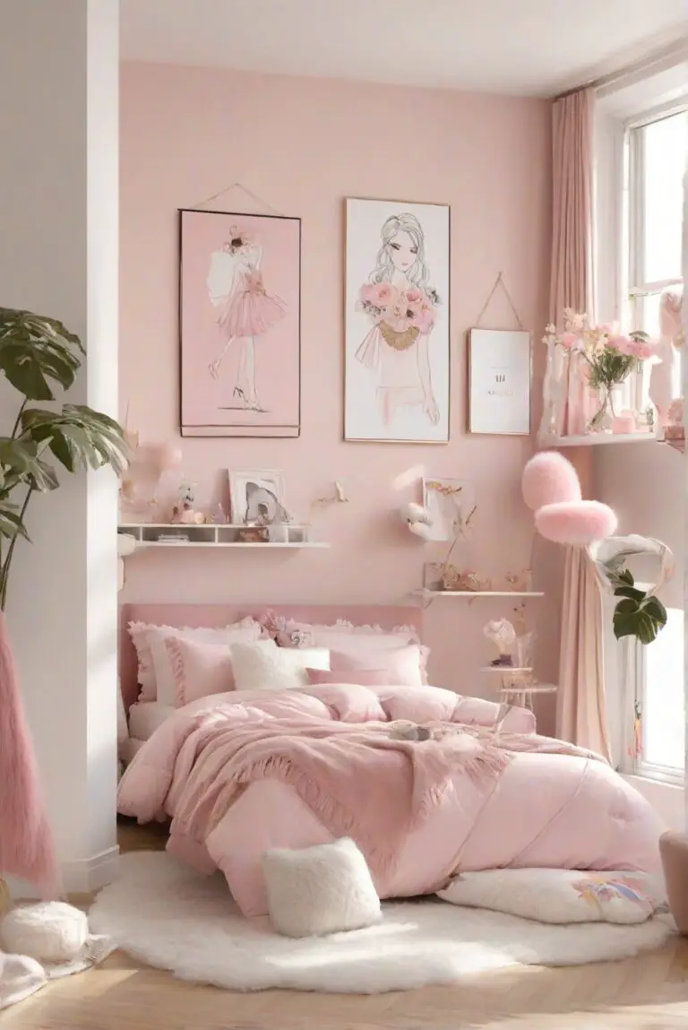 Key Elements of Charming Chic: 5 Tips for 2024’s Girly Apartment Decor Trends