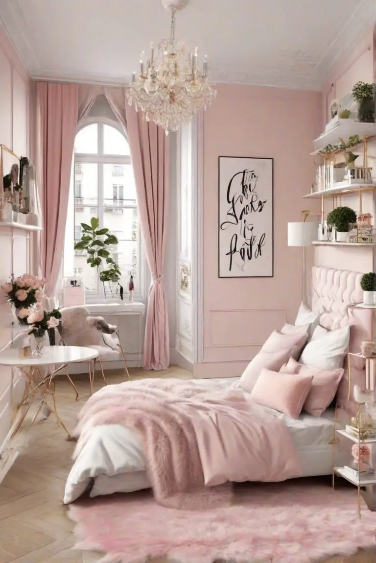 Parisian Perfection: Girly Apartment Decor Trends 2024 Ideas