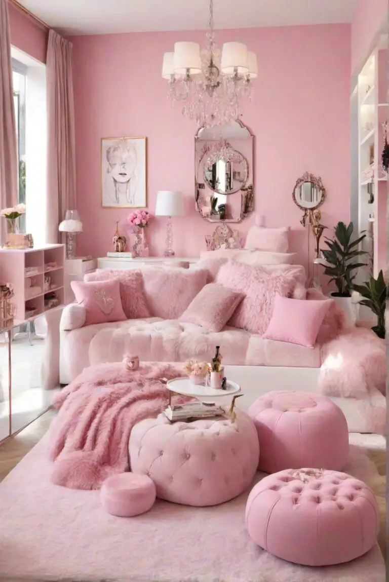 Trends for Pink Paradise: Girly Apartment Decor 2024 Ideas