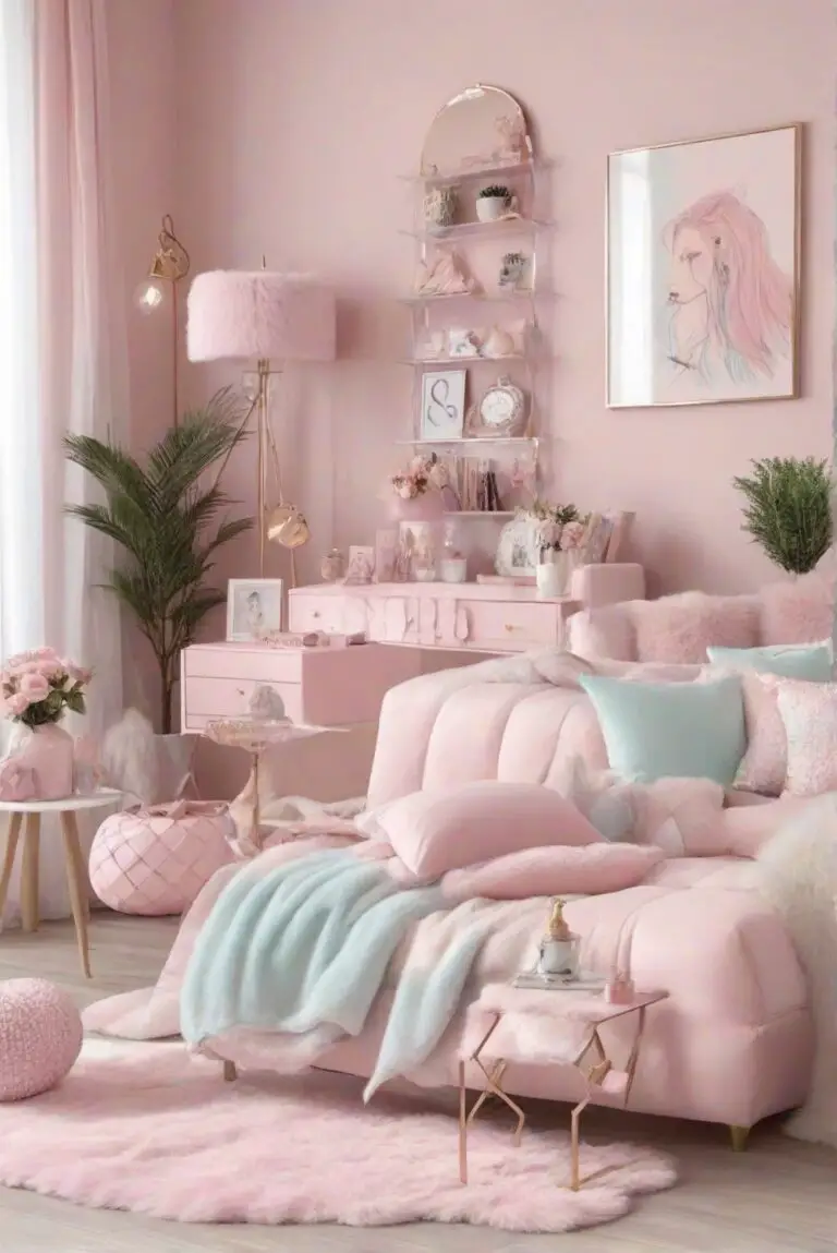 Trends for Pretty Pastels in Girly Apartment Decor 2024: Top 6 Ideas