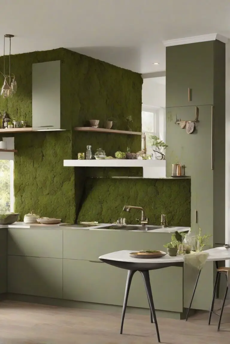 2024 Best Wall Paint Color: Amazon Moss 2037-10 by Benjamin Moore – Enriching Your Kitchen?