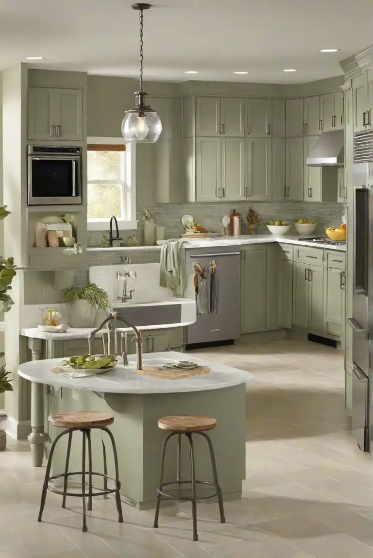2024 Best Wall Paint Color: Saybrook Sage by Benjamin Moore – Does it Suit Your Kitchen?