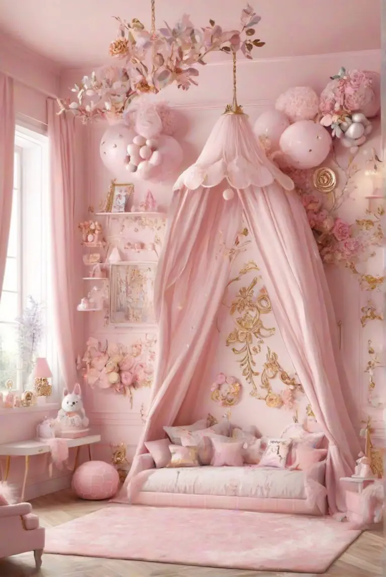 Achieving Whimsical Whispers: 7 Girly Decor Trends 2024