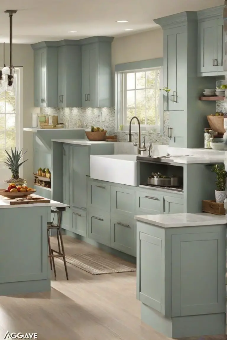 Agave AF-420: Harmonious Greens by Benjamin Moore – Transforming Your Kitchen in 2024?