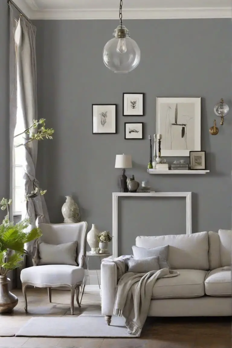 BM Classic French Gray (0077) Living Room Elegance: Best Choice 2024!