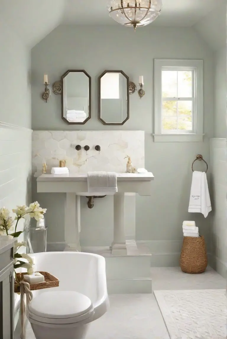 Bee’s Wax Bliss: Warmth and Tranquility (SW 7682) – 2024 Bathroom Retreat!