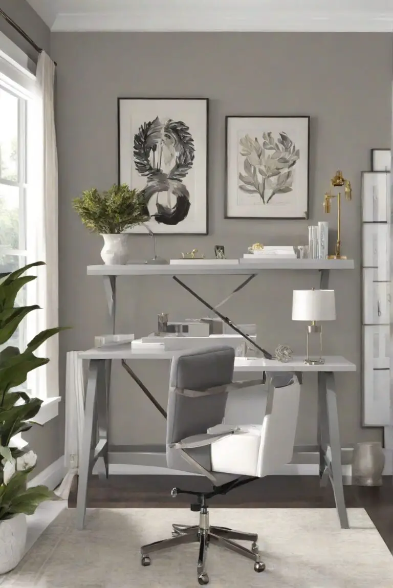 Best Wall Paint Color 2024: Agreeable Gray – Creating Harmony in Your Workspace