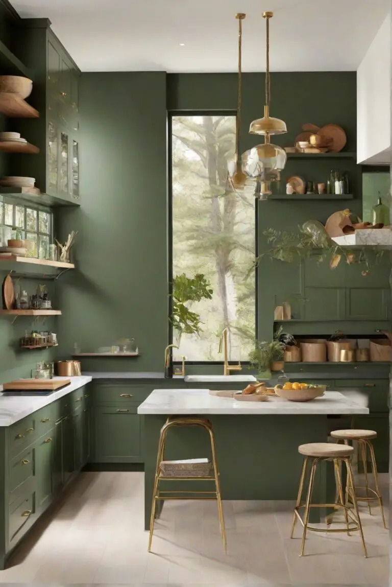 Best Wall Paint Color 2024: Caldwell Green HC-124 by Benjamin Moore –  Your Kitchen?