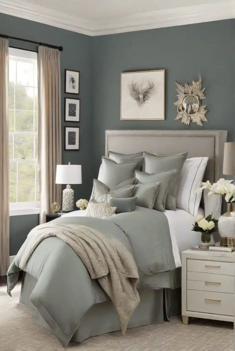 Breezy (SW 7616): Fresh Breezes of Serenity for Your Bedroom Escape!