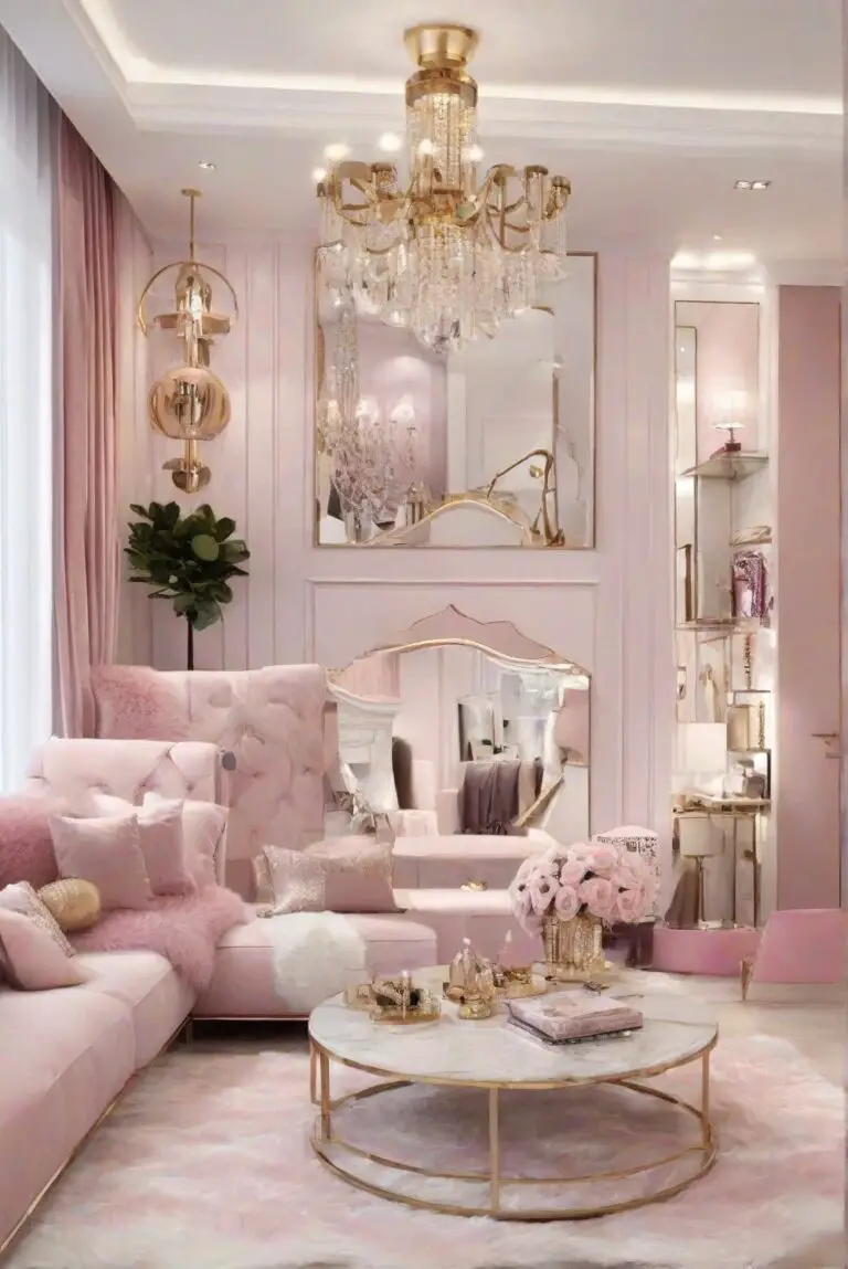 Chic Apartment Decor Trends: Girly Glamour 2024 Ideas