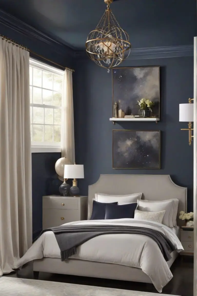 Constellation (AF-540): Celestial Blues Adding Mystique to Your Serene Bedroom!