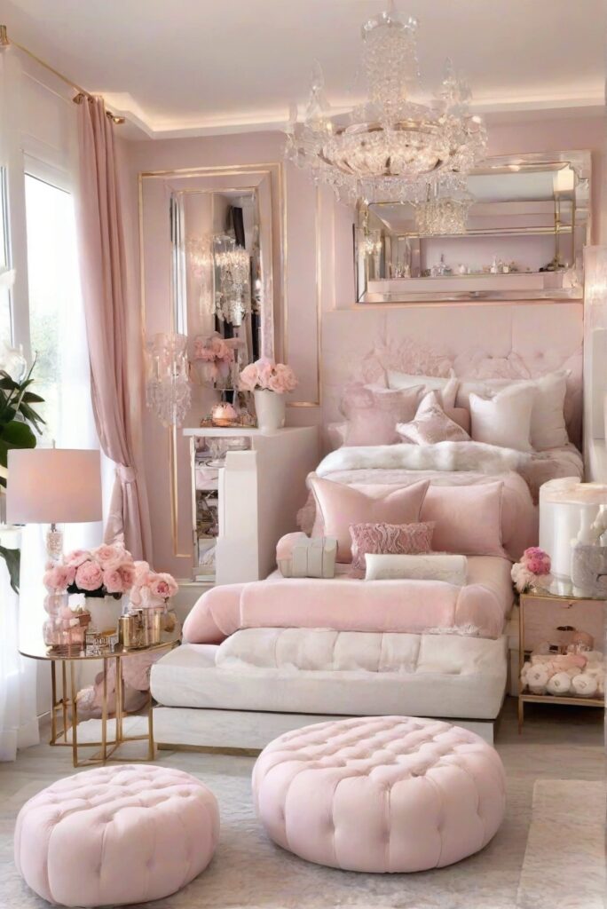 Chic Glamorous Decor: Boho Bliss for Girly Apartment 2024 - upgradesign ...