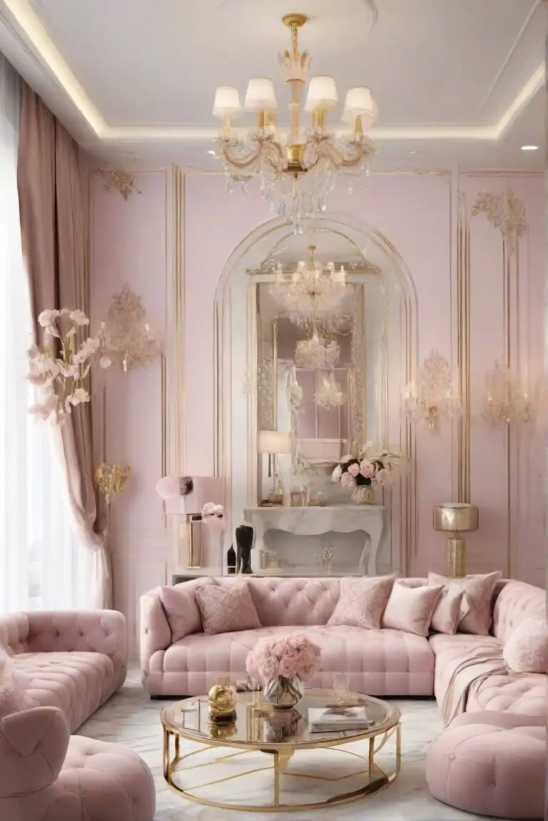 Defining Elegant and Luxurious Girly Glamour: Apartment Decor Trends 2024