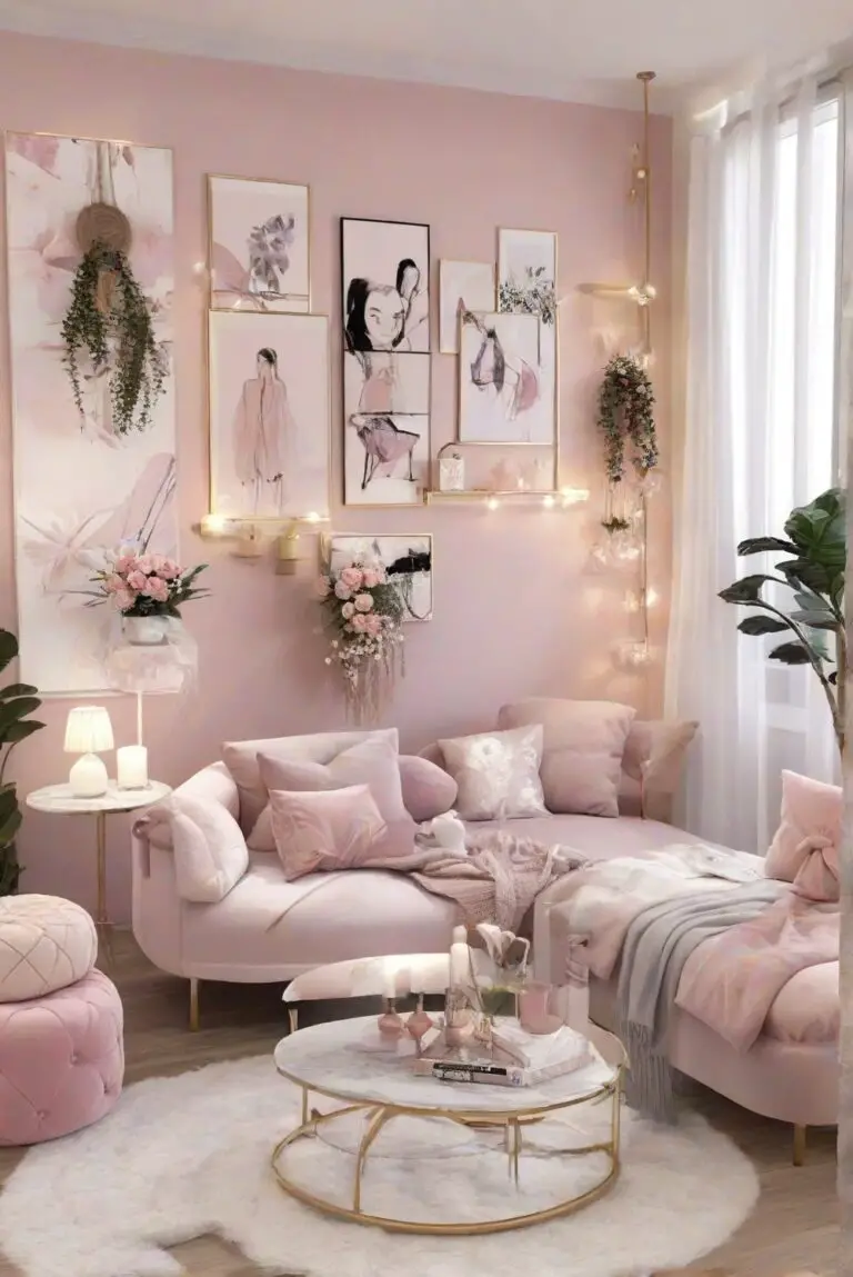Defining Trendy and Elegant Girly Apartment Decor Trends for Romantic Retreat in 2024