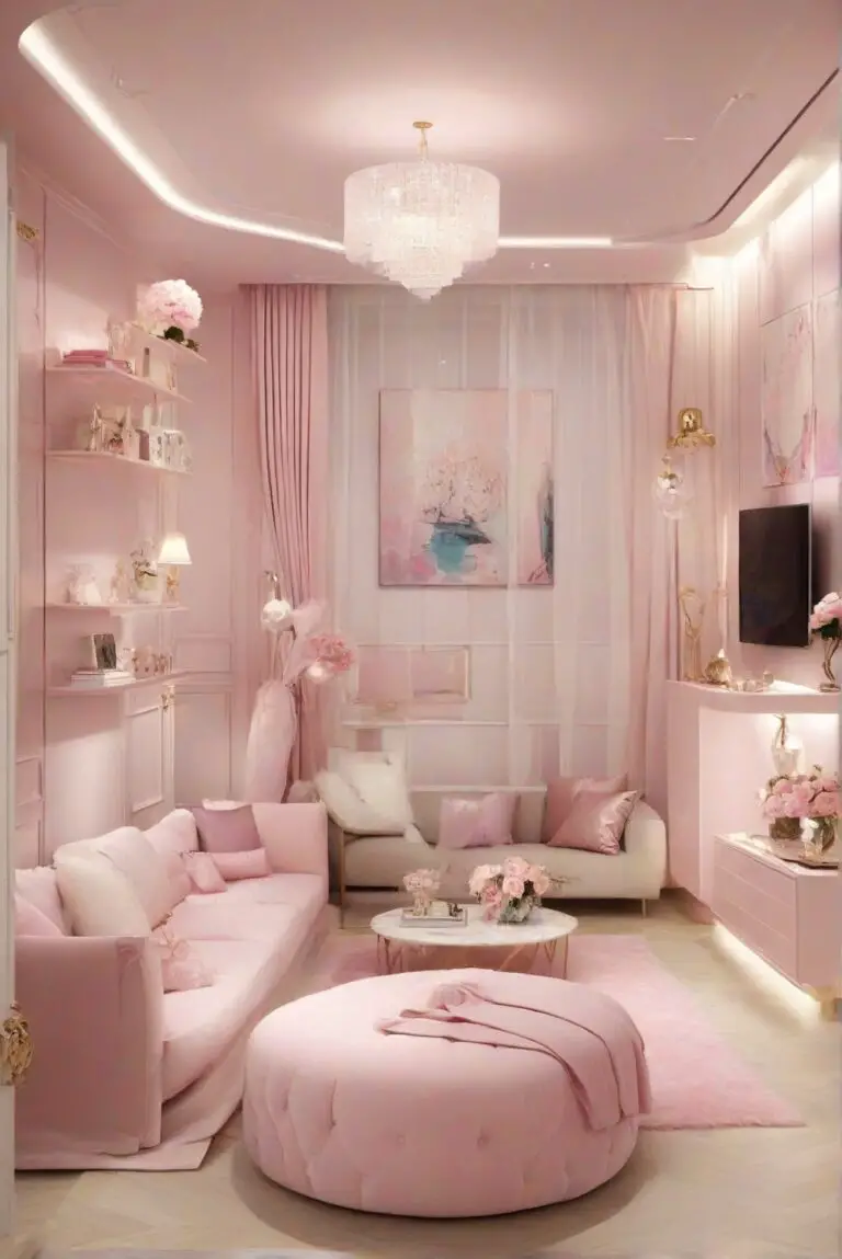 Elegant & Dreamy Girly Apartment: Sleek Serenity 2024’s Ideas