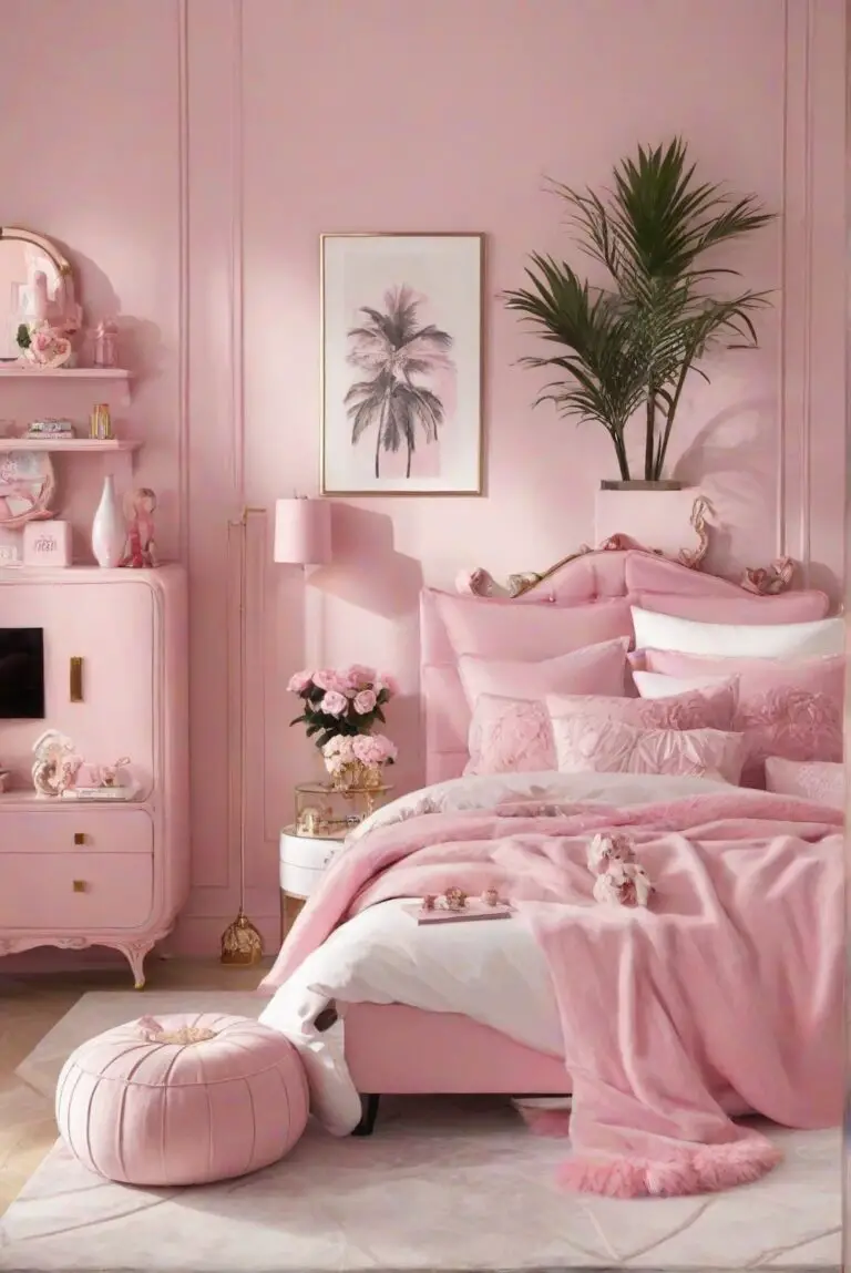 Elegant Trends for Pink Paradise: Girly Apartment Decor 2024