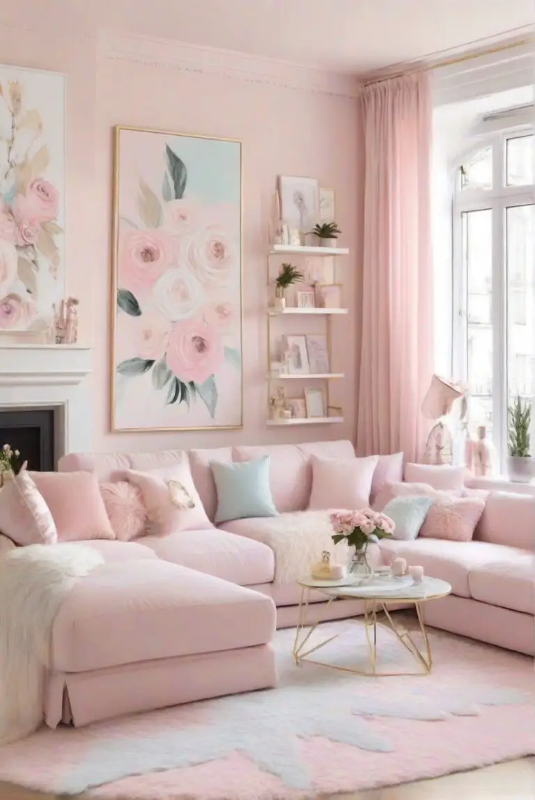 Elegant and Stylish Ideas for a Pretty in Pastels Girly Apartment Decor in 2024