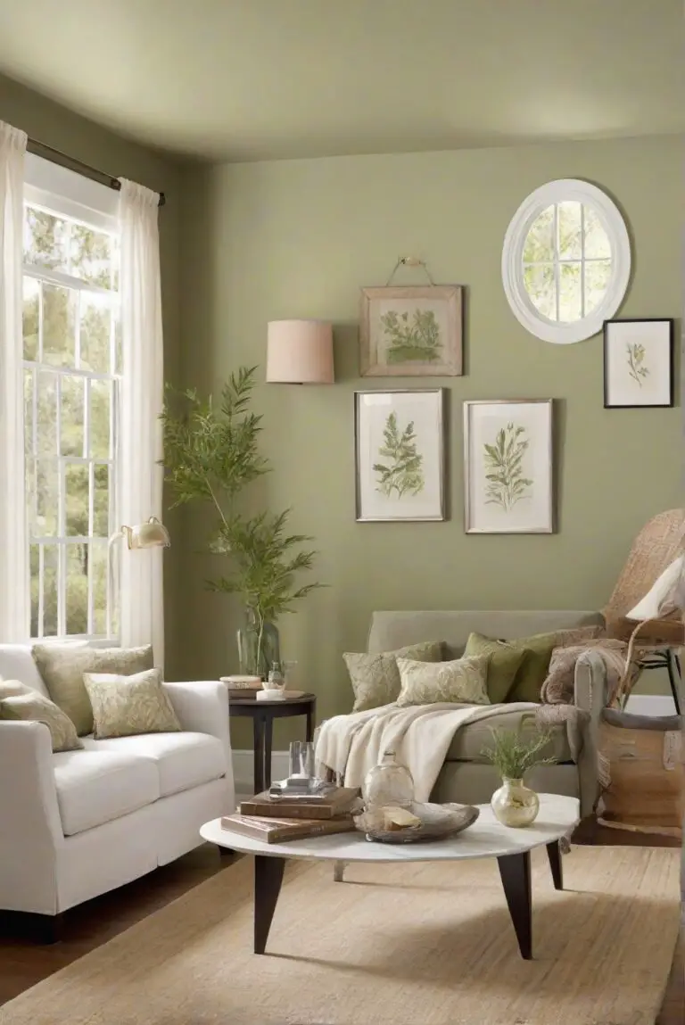 Fiddlehead Green (BM 2041-20) Charm: Living Room Delight of 2024!
