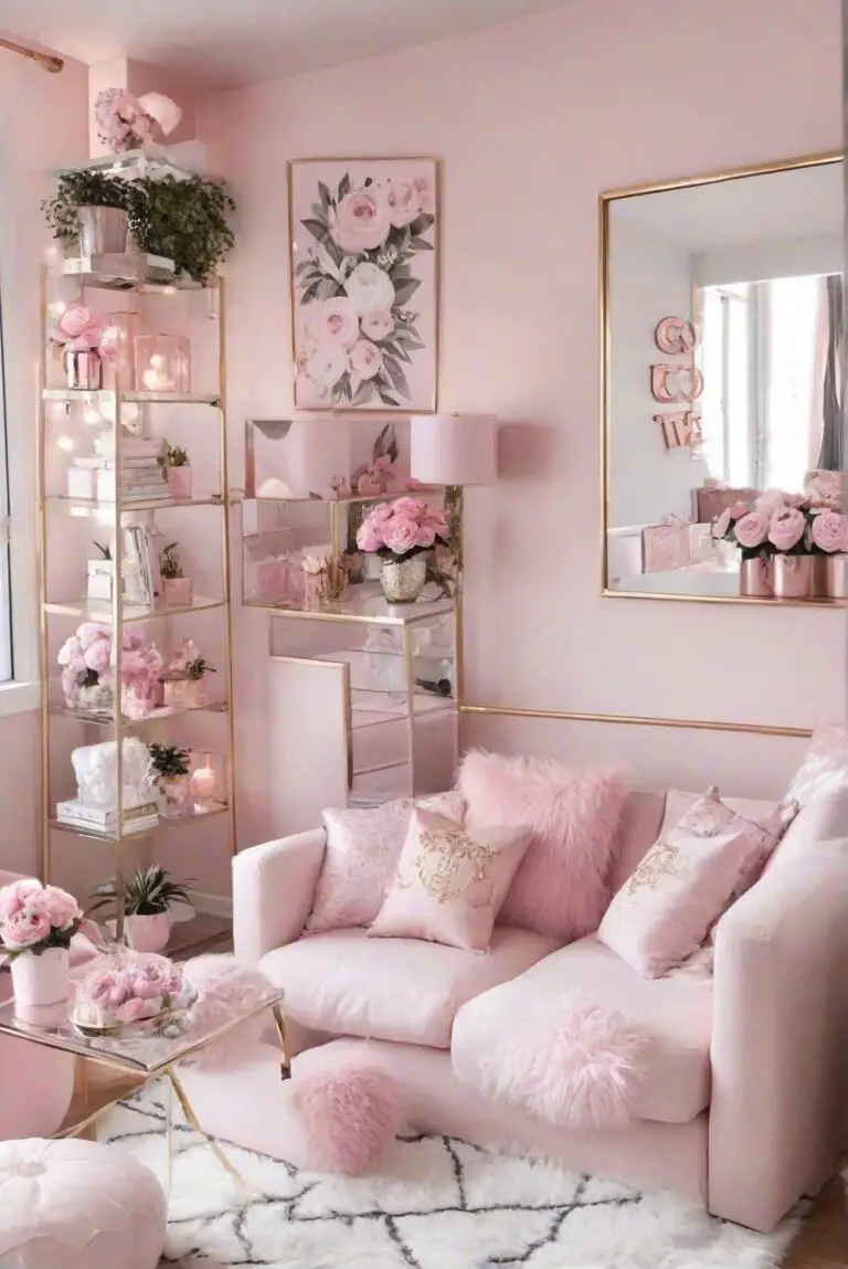 Floral Fantasy: Girly Apartment Decor Ideas 2024 Trends