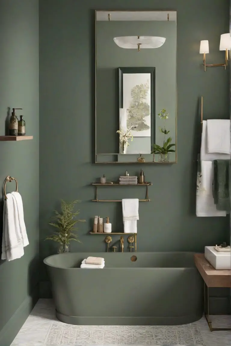 Forest Hills Green Oasis: Refreshing Tranquility (BM 2137-20) – 2024 Bathroom Bliss!
