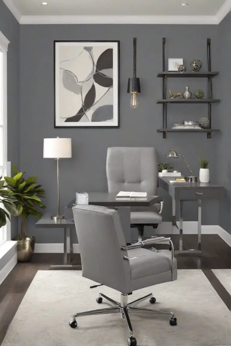 Gauntlet Gray: Empowering Energy and Focus in Your Home Office
