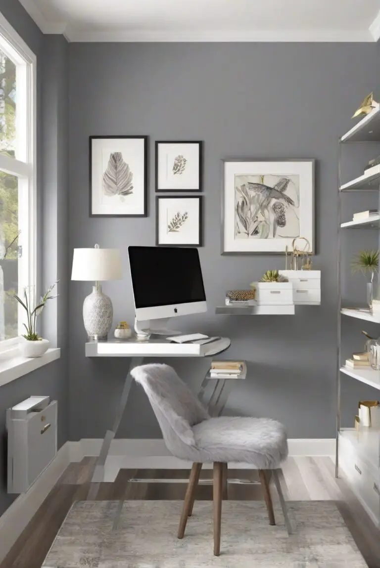 Gray Owl: Finding Serenity in Your Work Space with Subtle Tones