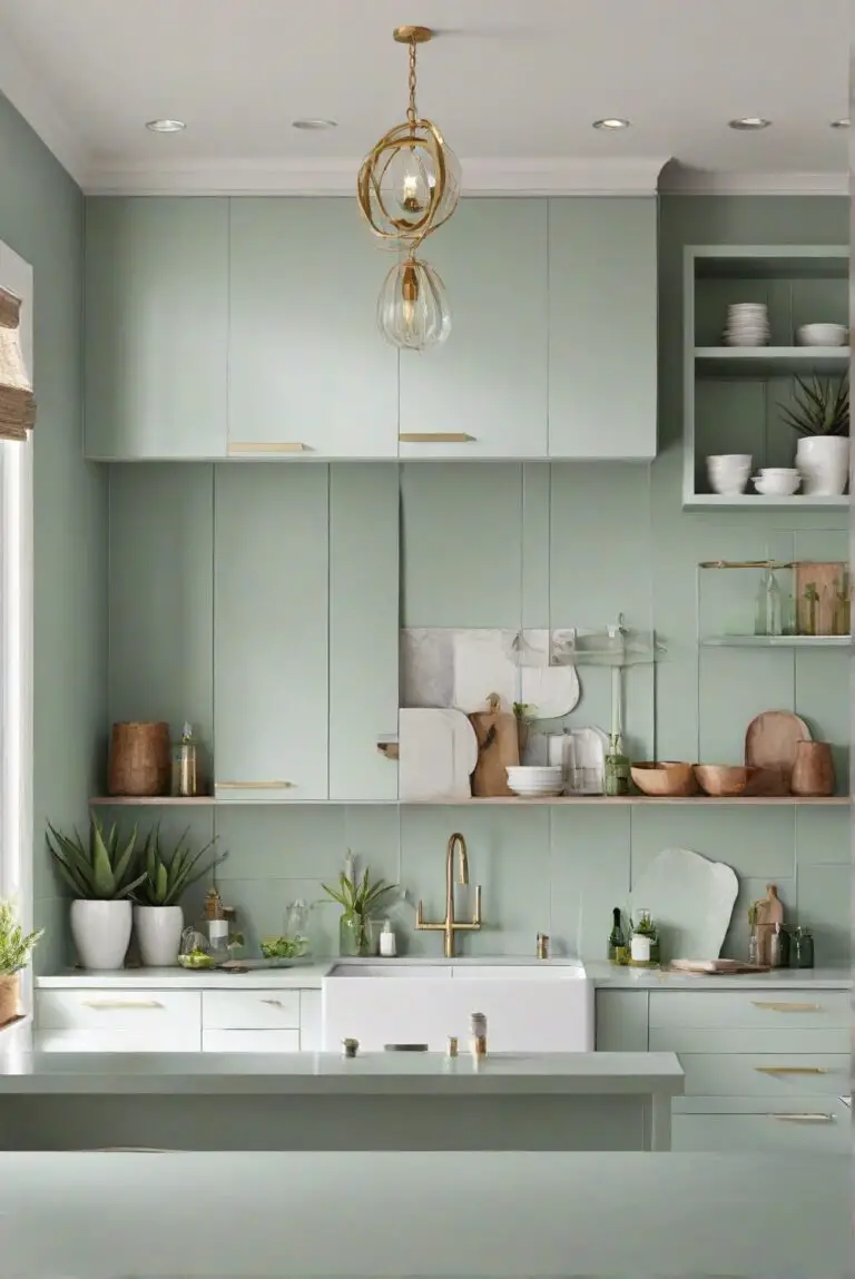 Healing Aloe: Refreshing Green by Benjamin Moore – Revitalize Your Kitchen in 2024?