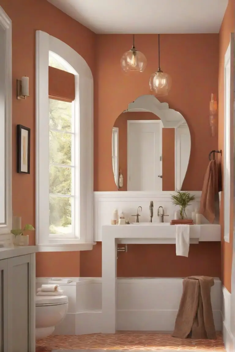 Hot Spice Haven: Fiery Tranquility for Your Bathroom (BM 2170-30)