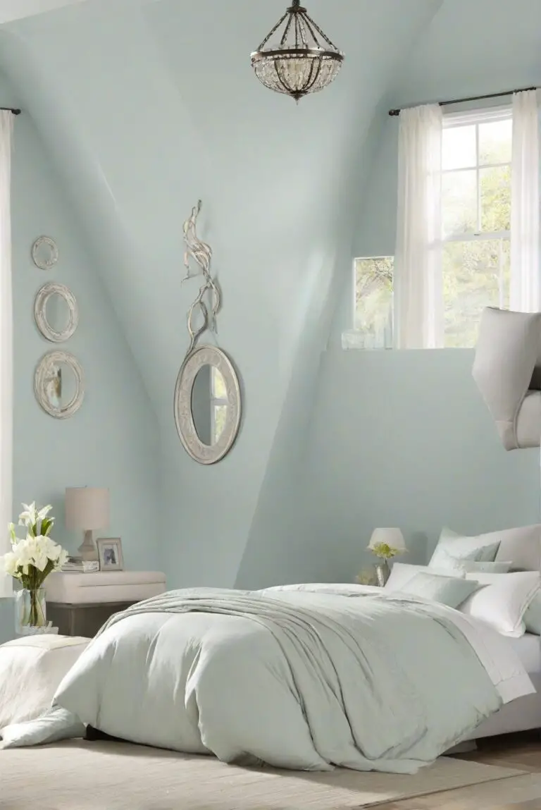 Iceberg (2122-50): Glacial Tones Creating a Cool Atmosphere in Your Bedroom!
