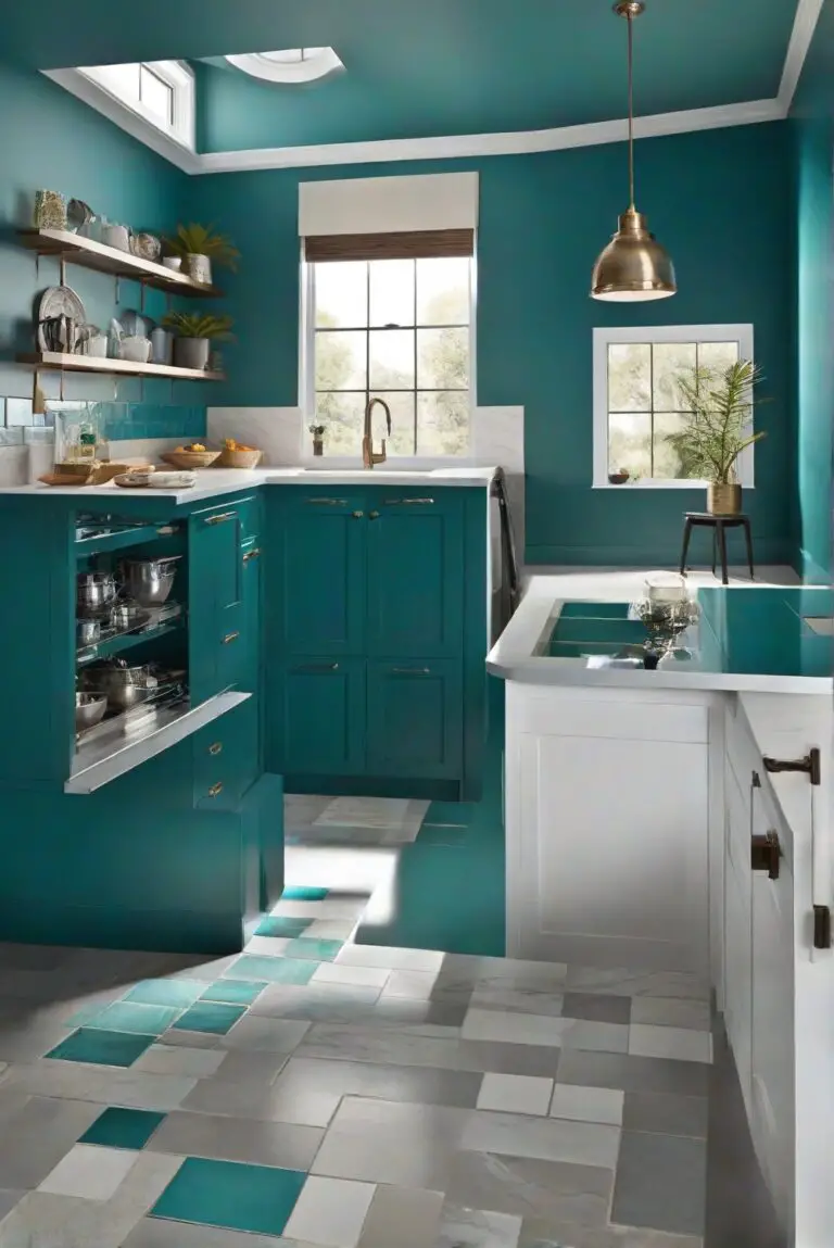 Intense Teal: Ocean Depths – Dive into Vibrancy with SW’s Deep Teal?