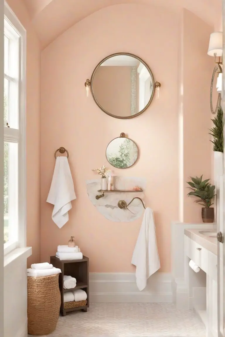 Just Peachy Pleasure: Warm Comfort for Your Bathroom (BM 2179-60)
