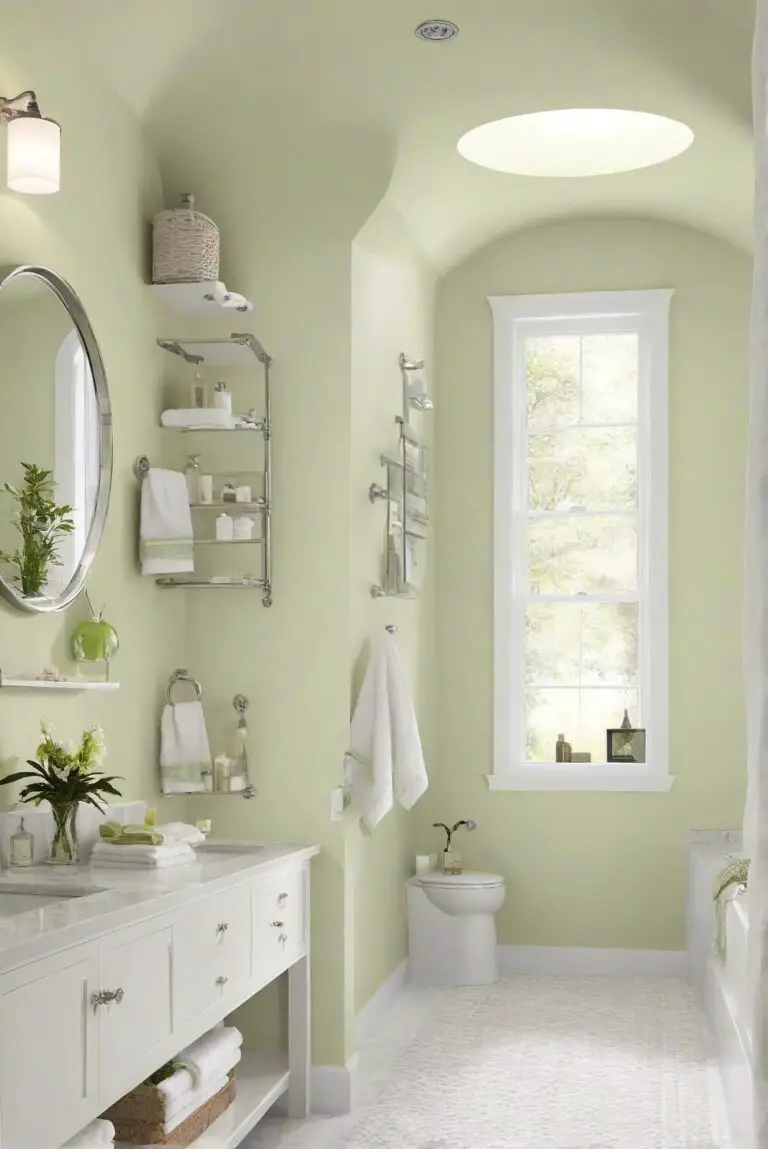 Lime Ice Lullaby: Cool and Calm (BM 2147-50) – 2024 Bathroom Refresh!
