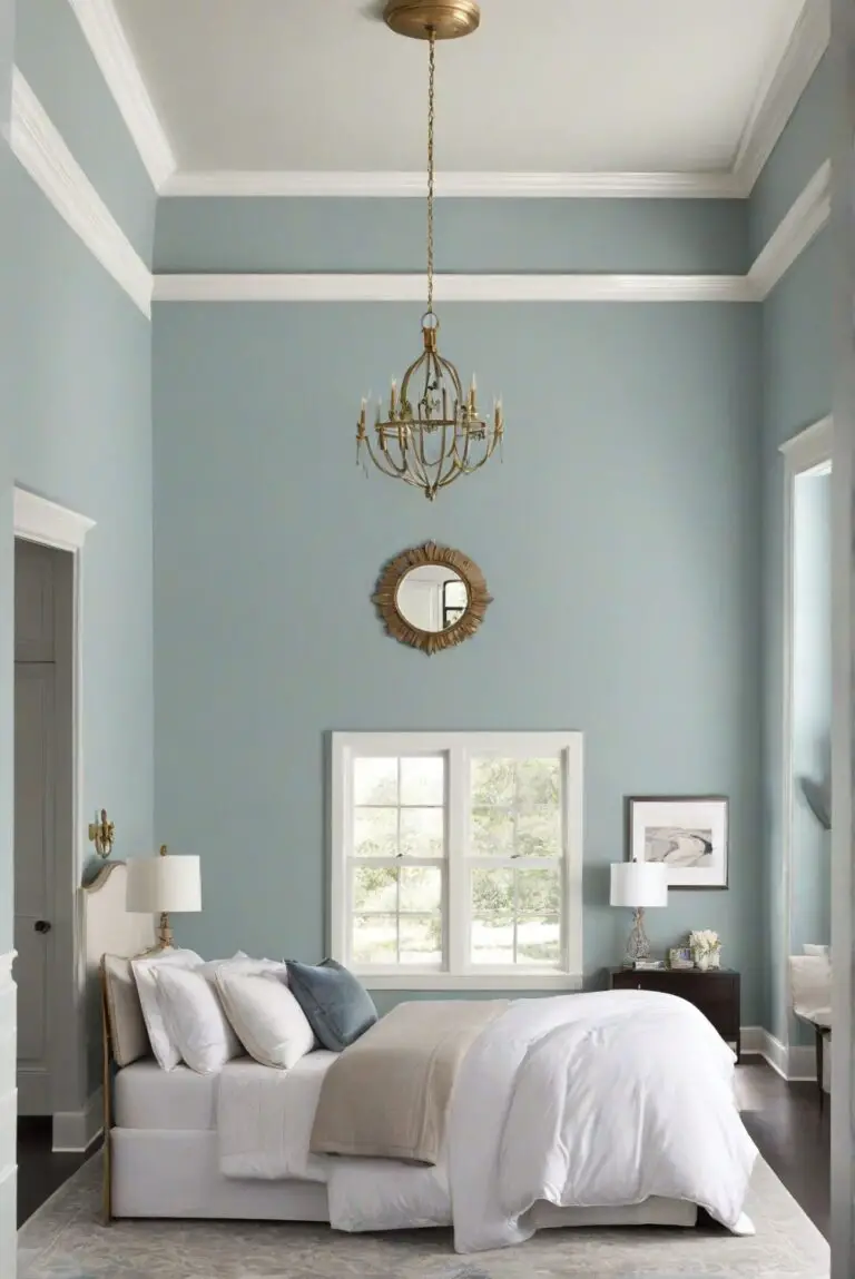 Palladian Blue (HC-144): Tranquil Blues Evoking Elegance in Your Bedroom!