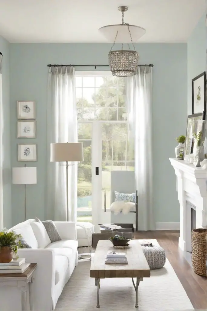 SW Silver Strand (7057) Living Room Refresh: Paint Trend 2024 ...