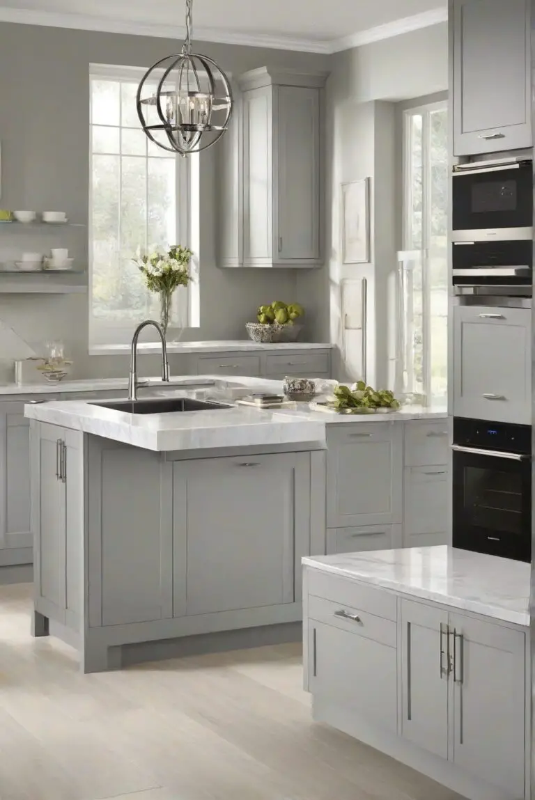 Silver Crest: Subtle Modernity by Benjamin Moore – Does Your Kitchen Glow in 2024?