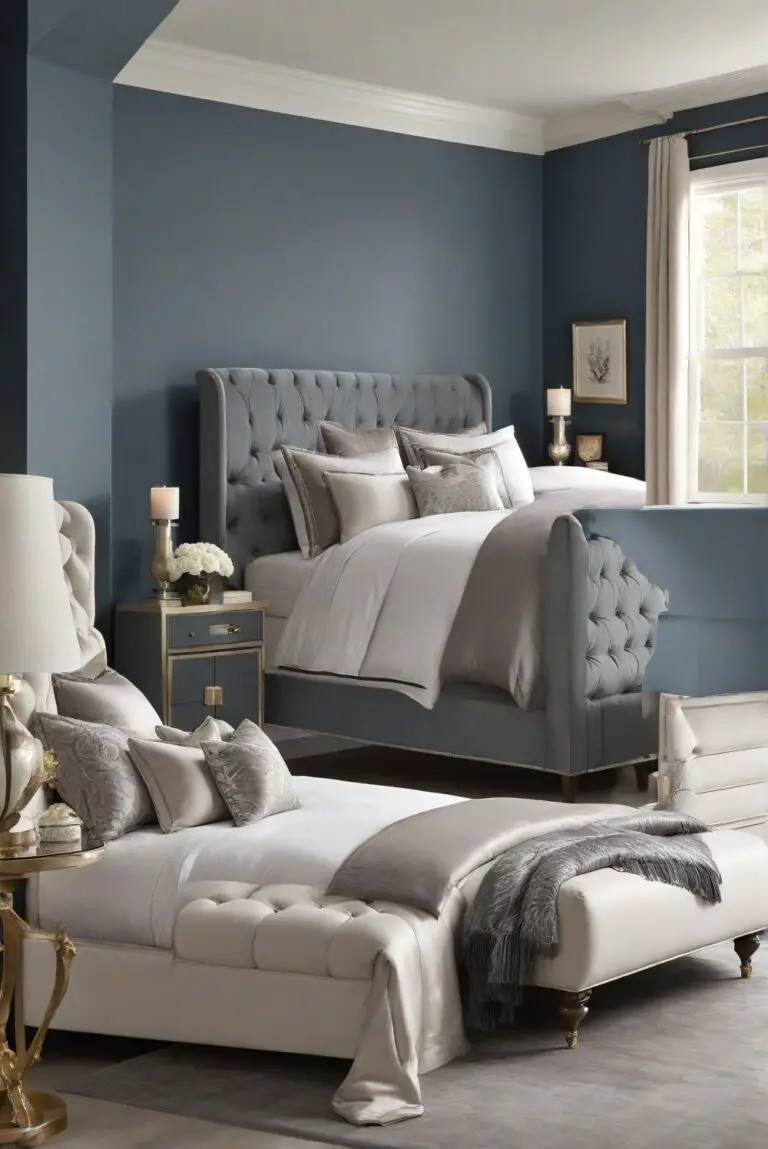 Sky High (SW 6504): Soft Sky Tones for a Serene, Sophisticated Bedroom!