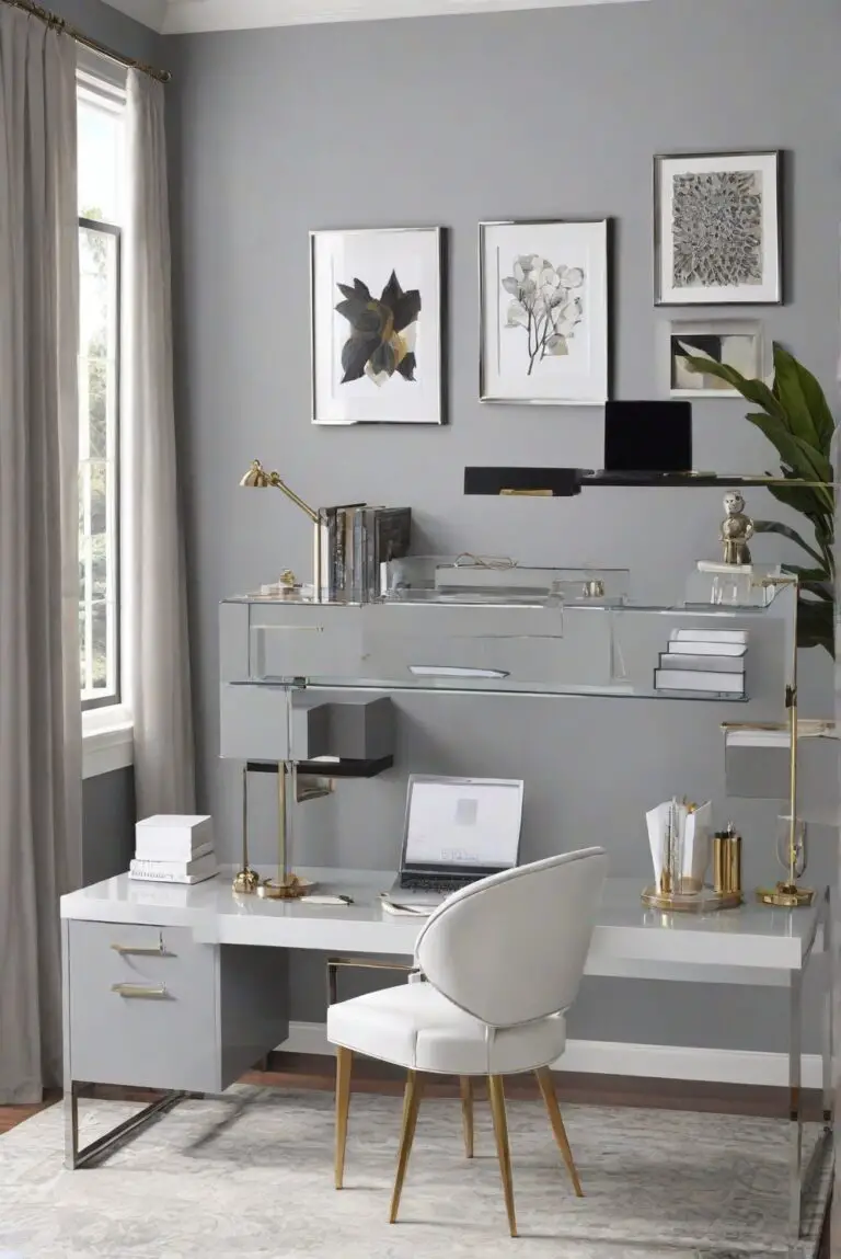 Stonington Gray: Modern Sophistication for Your 2024 Home Office