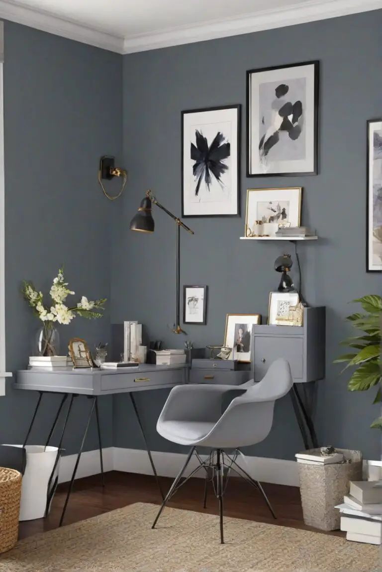 Stormy Monday (2112-50): Moody Elegance for a Creative Workspace