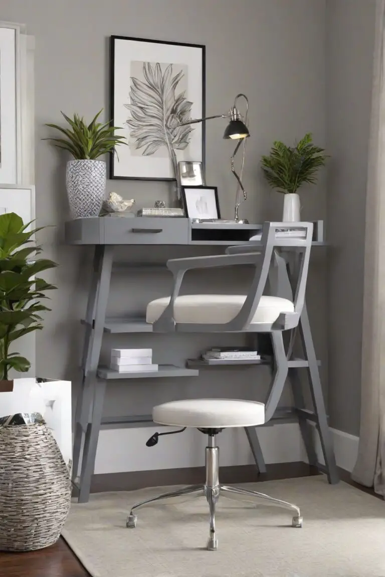 Top Paint 2024: Classic Gray – A Timeless Choice for Your Home Office
