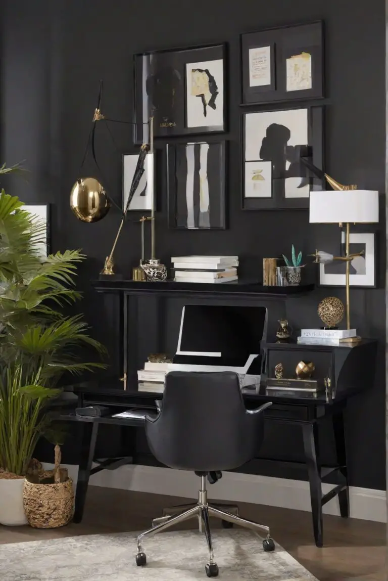 Tricorn Black (SW 6258): Timeless Sophistication for Your Office Walls