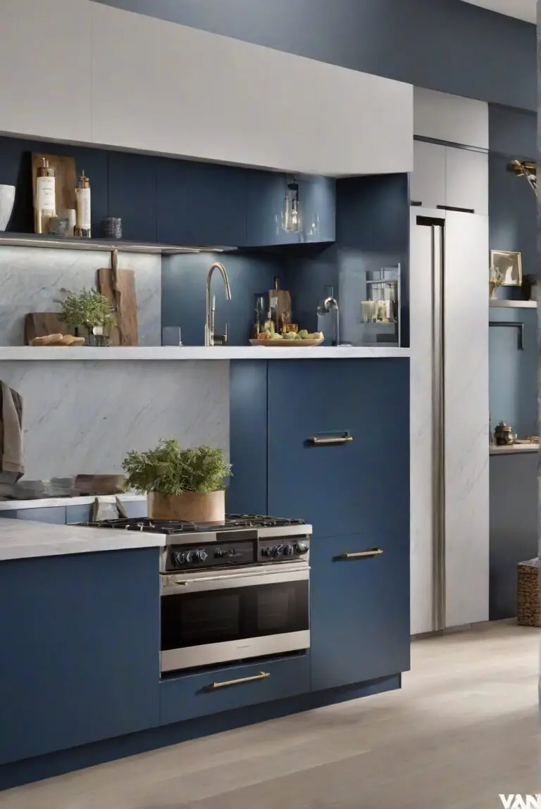 Van Deusen Blue: Deep Blue by Benjamin Moore – Make a Statement in Your Kitchen in 2024?