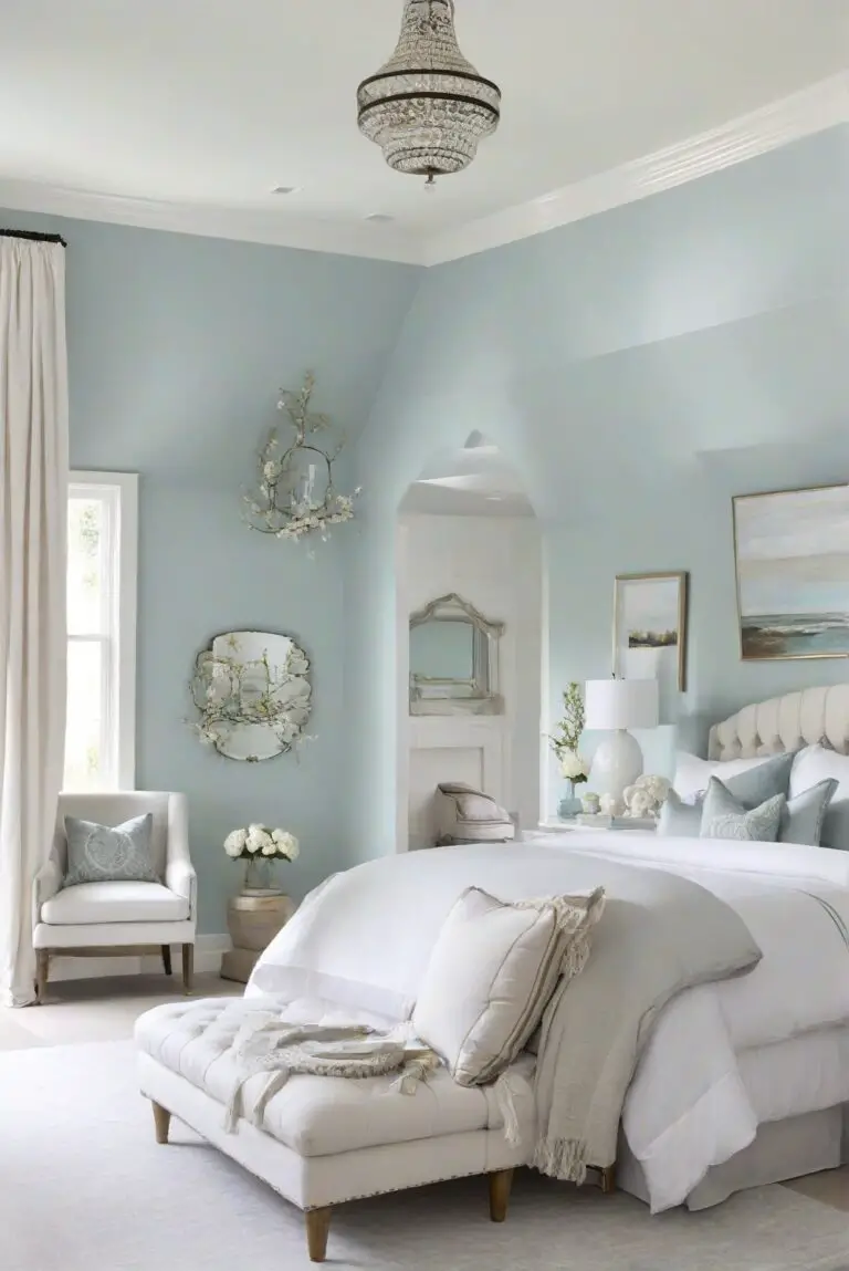 Waterscape (SW 6470): Tranquil Waters Infusing Calm into Your Bedroom Sanctuary!