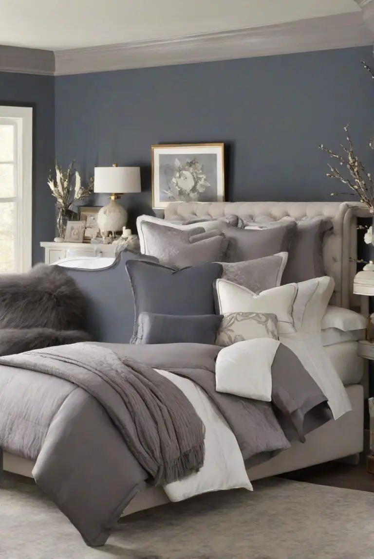 Winter Solstice (1605): Cool Hues for a Moody, Serene Bedroom Sanctuary!