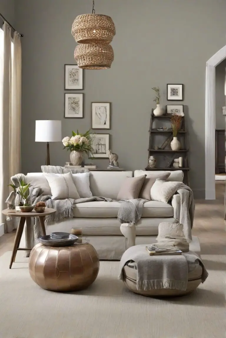 BM Flint (AF-560) Living Room Chic: Best Paint Combo 2024!