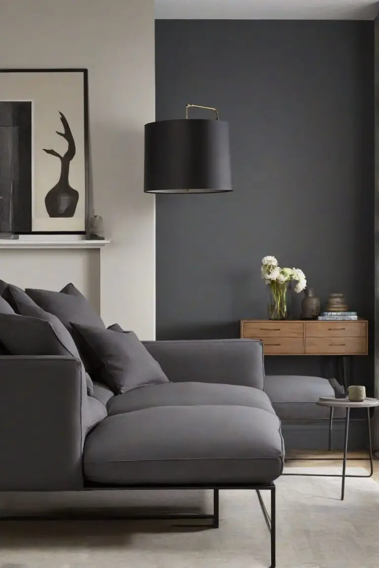 BM Graphite (1603) Living Room Chic: Best Color 2024!